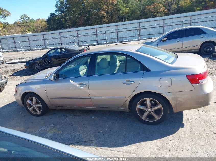 2006 Hyundai Sonata Gls V6/Lx V6 VIN: 5NPEU46F16H046008 Lot: 43613096