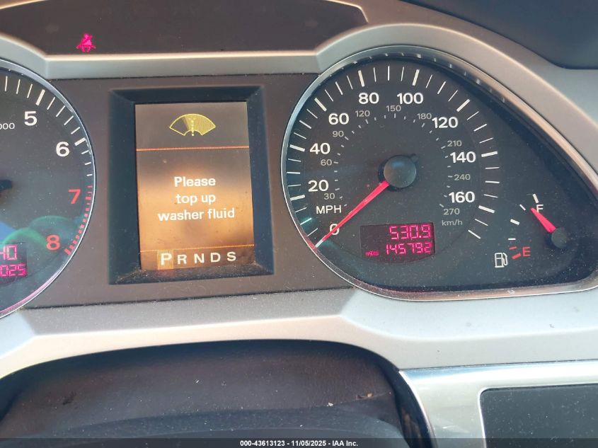 2008 Audi A6 3.2 VIN: WAUDH74F78N166724 Lot: 43613123