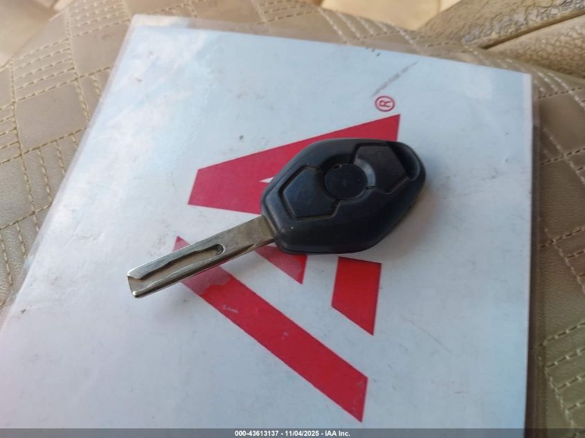 2005 BMW X3 3.0I VIN: WBXPA93445WD18065 Lot: 43613137