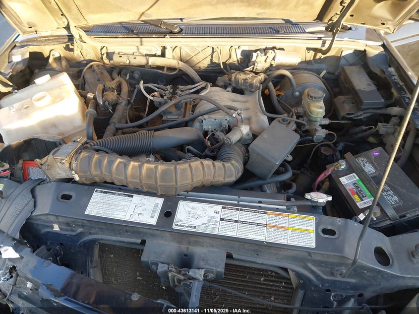 2000 Ford Ranger VIN: 1FTYR10V3YTB40130 Lot: 43613141