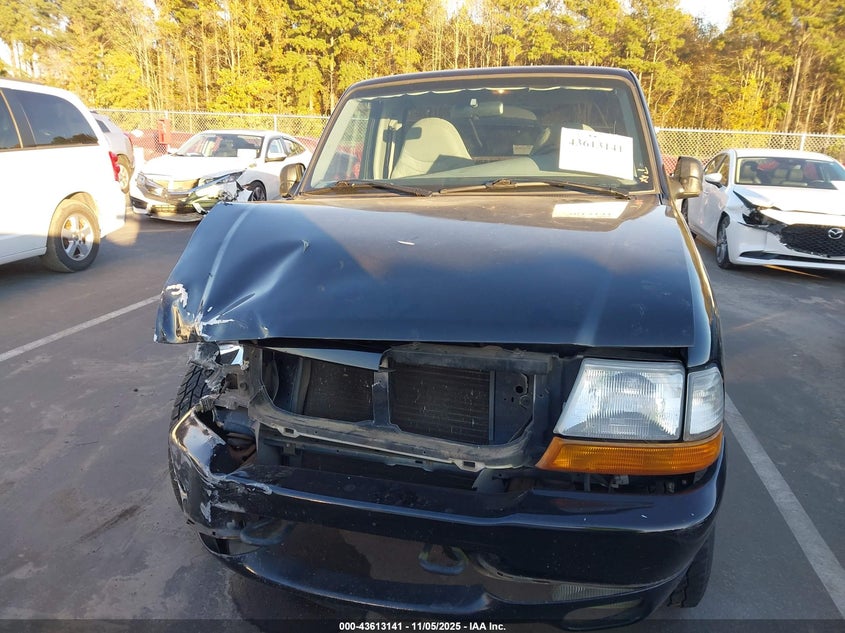 2000 Ford Ranger VIN: 1FTYR10V3YTB40130 Lot: 43613141