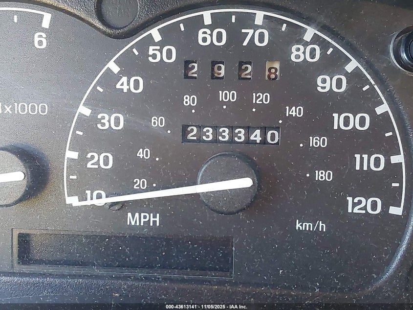 2000 Ford Ranger VIN: 1FTYR10V3YTB40130 Lot: 43613141