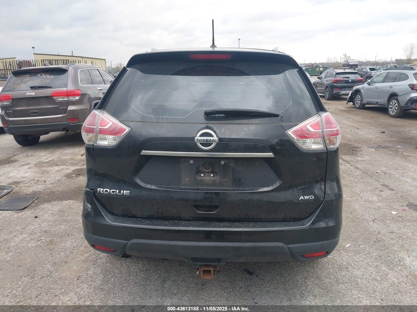 2016 NISSAN ROGUE S/SL/SV - 5N1AT2MV4GC838808