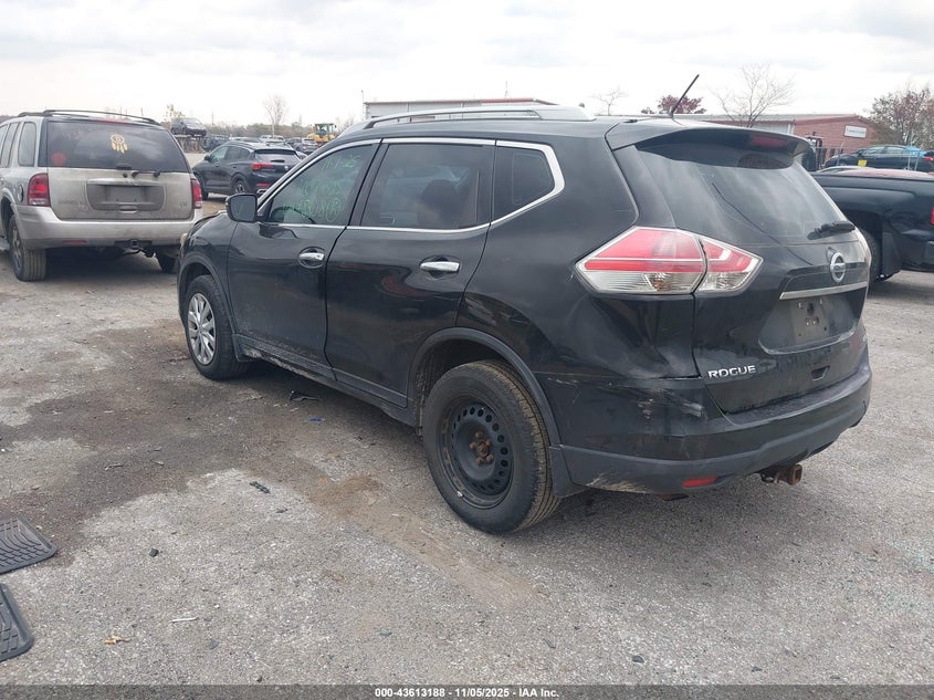 2016 NISSAN ROGUE S/SL/SV - 5N1AT2MV4GC838808