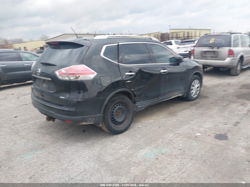 2016 NISSAN ROGUE S/SL/SV - 5N1AT2MV4GC838808