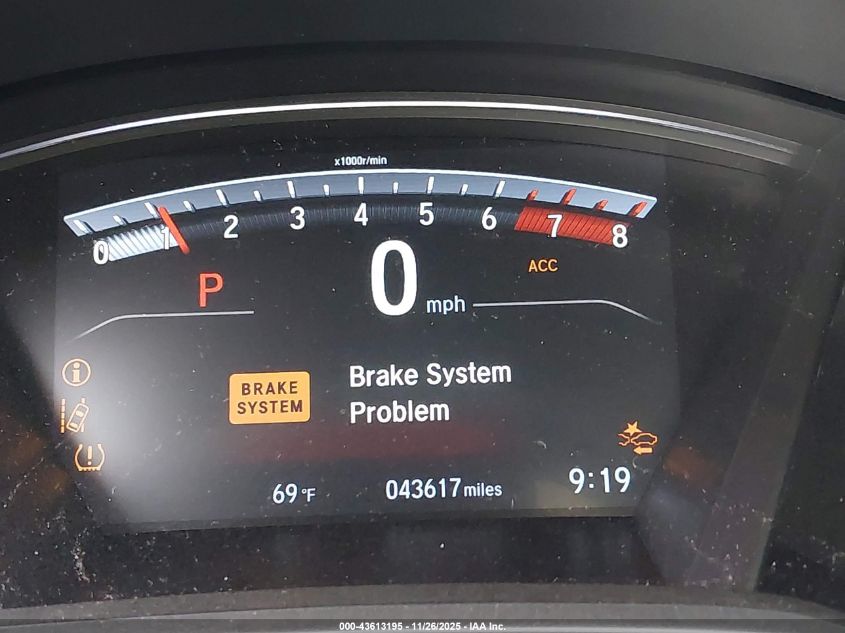 2019 Honda Cr-V Ex VIN: 5J6RW1H57KA005716 Lot: 43613195