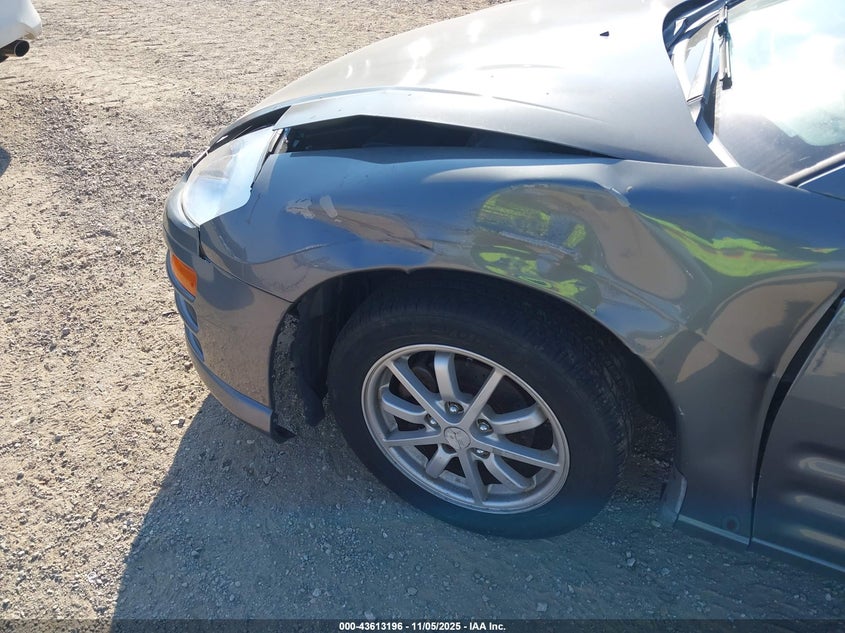 2002 Mitsubishi Eclipse Gs VIN: 4A3AC44G22E098896 Lot: 43613196