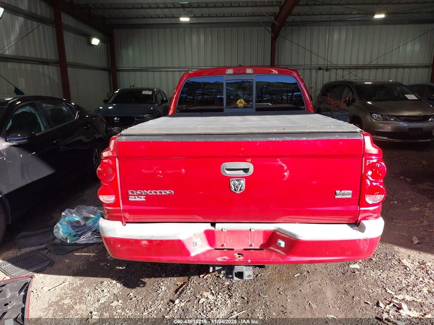 2007 Dodge Dakota Slt VIN: 1D7HE48J77S104546 Lot: 43613216