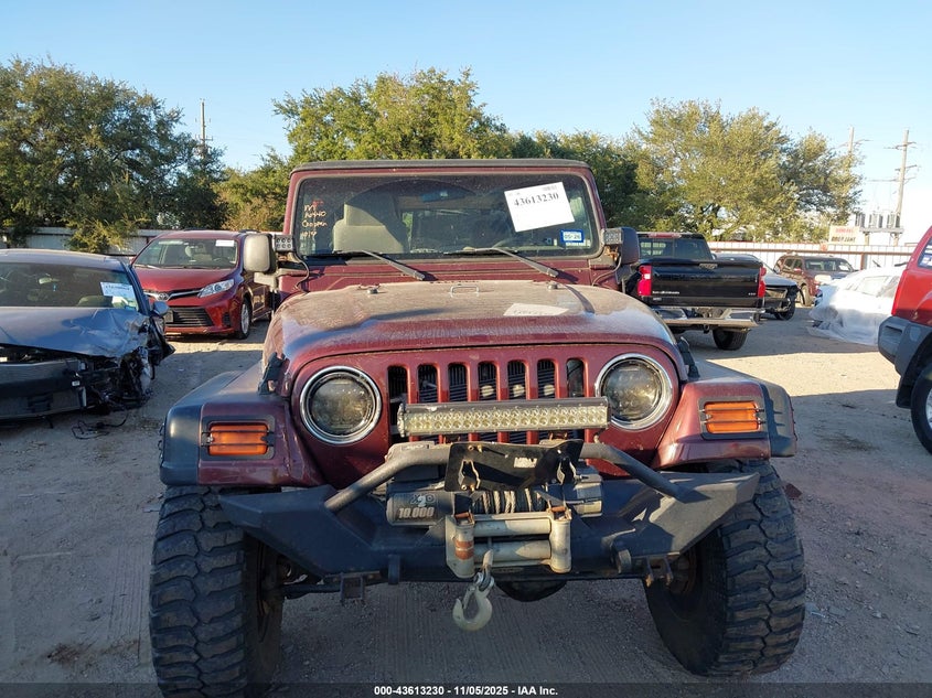2003 Jeep Wrangler Rubicon VIN: 1J4FA69S23P320053 Lot: 43613230