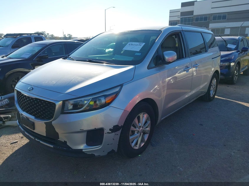 2015 KIA SEDONA LX - KNDMB5C18F6040538