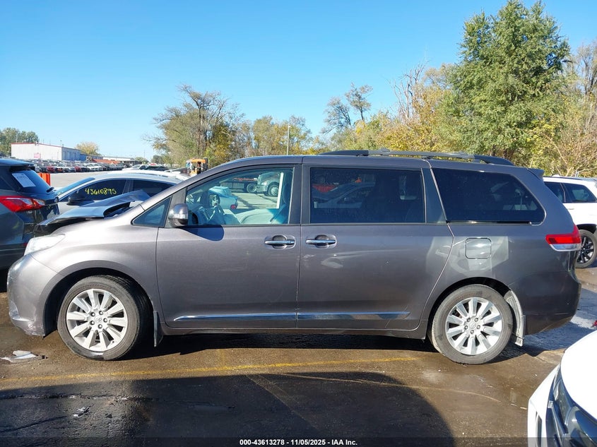 2013 TOYOTA SIENNA LIMITED 7 PASSENGER 5TDDK3DC9DS052599