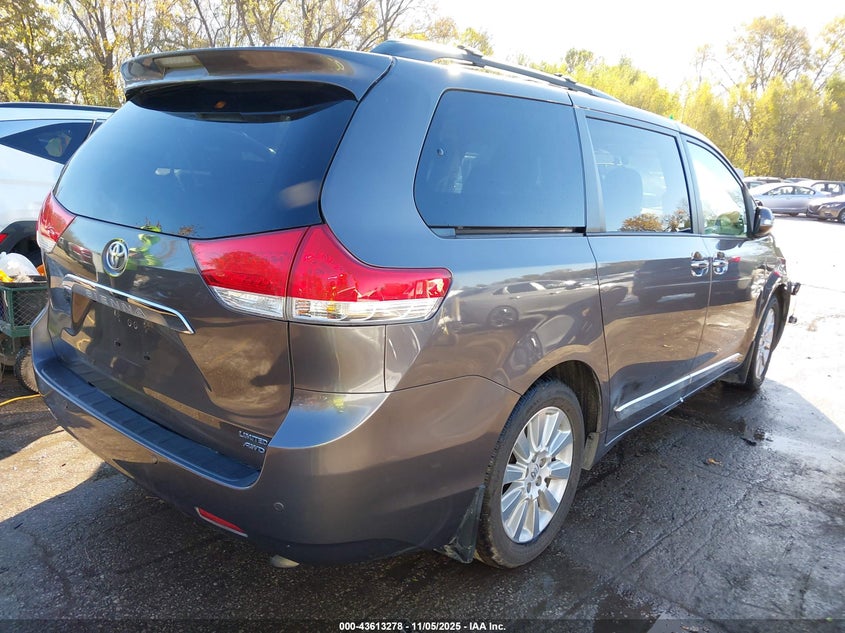 2013 TOYOTA SIENNA LIMITED 7 PASSENGER 5TDDK3DC9DS052599