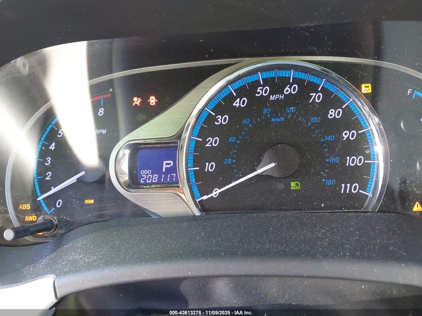 2013 TOYOTA SIENNA LIMITED 7 PASSENGER 5TDDK3DC9DS052599