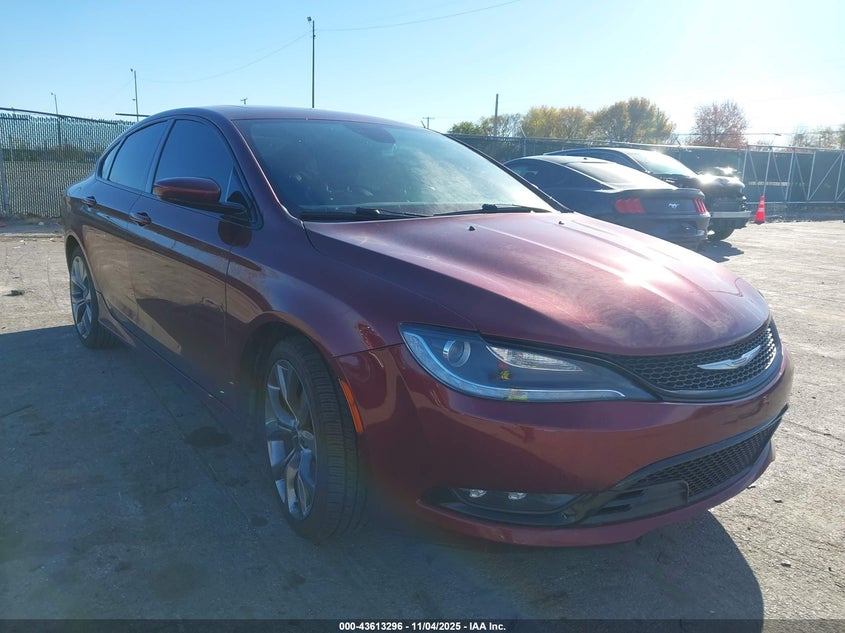 2015 CHRYSLER 200 S - 1C3CCCDG1FN553429