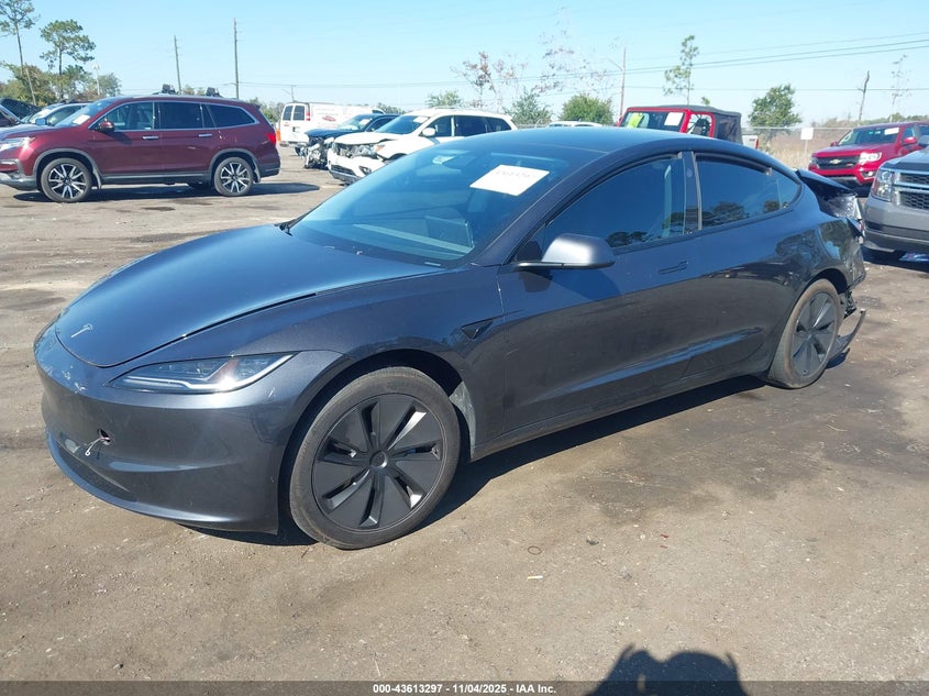 2024 TESLA MODEL 3 LONG RANGE DUAL MOTOR ALL-WHEEL DRIVE/REAR-WHEEL DRIVE 5YJ3E1EA7RF762374