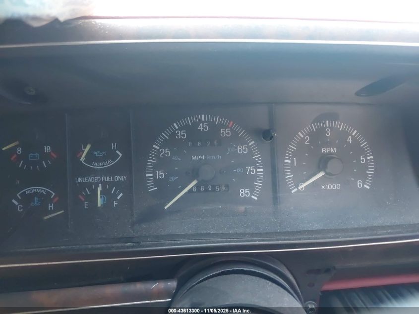 1989 Ford F250 VIN: 1FTHX26H5KKA51069 Lot: 43613300