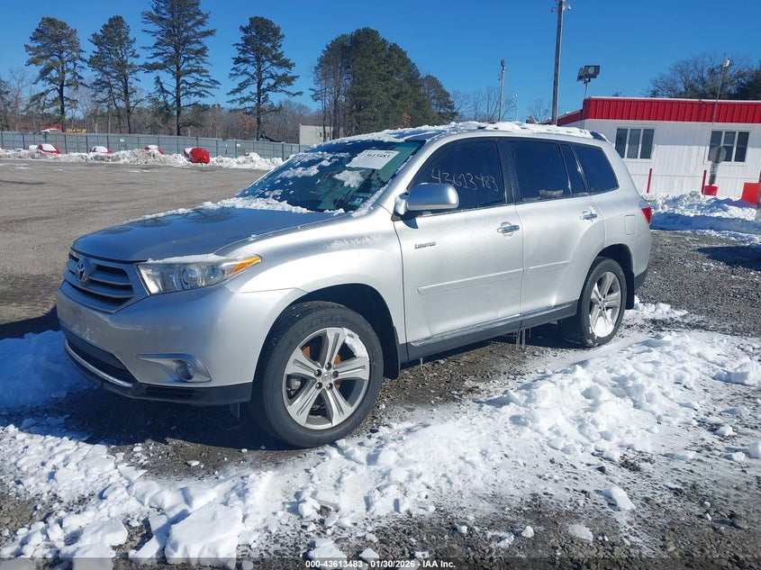Vin: 5tddk3eh8bs092633, lot: 44108591, toyota highlander limited v6 20112