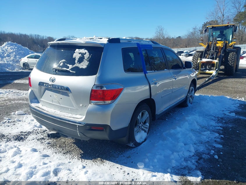 Vin: 5tddk3eh8bs092633, lot: 44108591, toyota highlander limited v6 20114