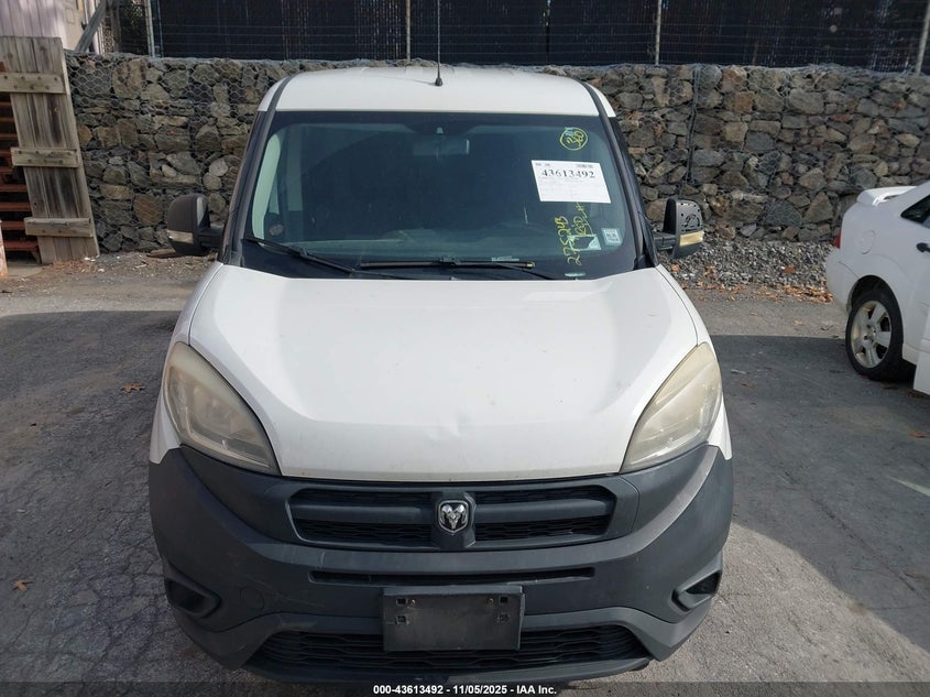 2017 Ram Promaster City Tradesman VIN: ZFBERFABXH6E22130 Lot: 43613492