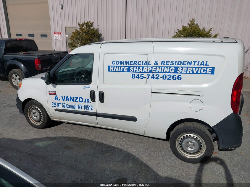 2017 Ram Promaster City Tradesman VIN: ZFBERFABXH6E22130 Lot: 43613492