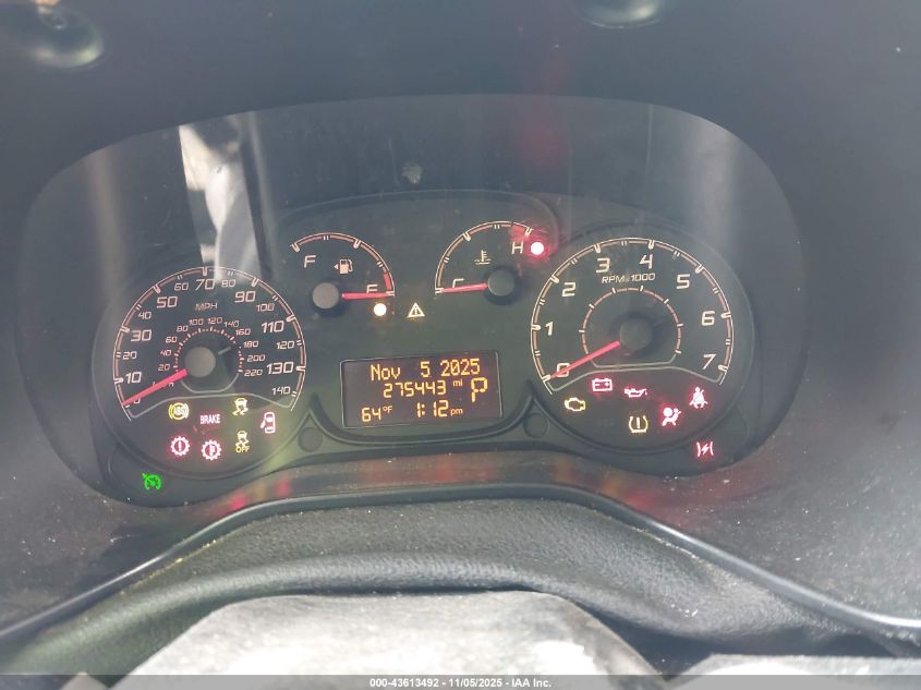 2017 Ram Promaster City Tradesman VIN: ZFBERFABXH6E22130 Lot: 43613492