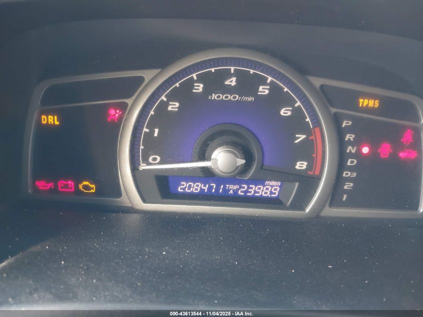 2008 Honda Civic Ex-L VIN: 1HGFA16908L028167 Lot: 43613544