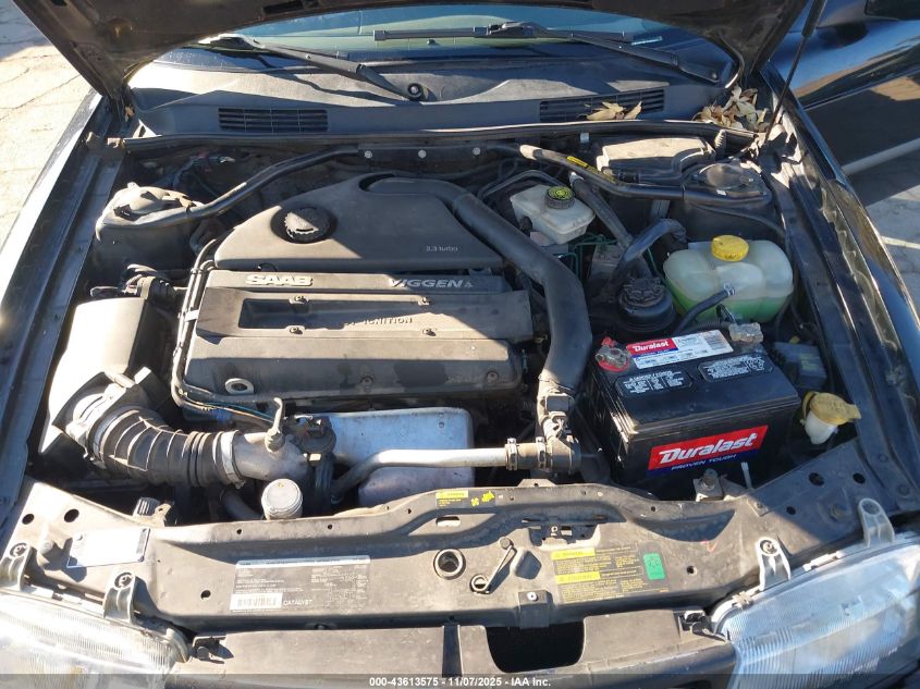 2001 Saab 9-3 Viggen VIN: YS3DP35G817001497 Lot: 43613575