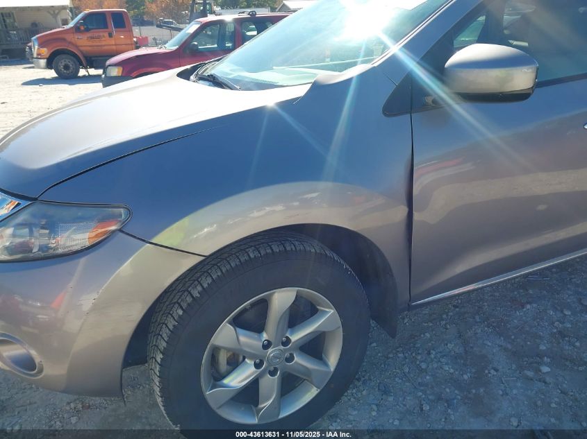 2009 Nissan Murano Sl VIN: JN8AZ18U89W104208 Lot: 43613631