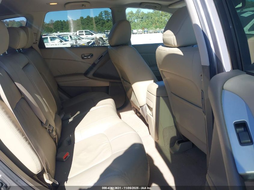 2009 Nissan Murano Sl VIN: JN8AZ18U89W104208 Lot: 43613631