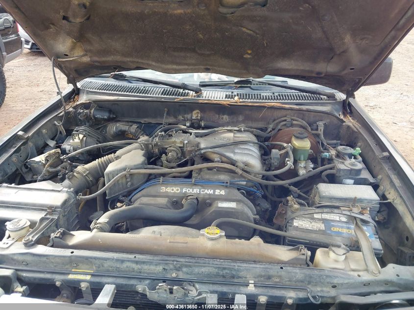 2000 Toyota 4Runner Sr5 V6 VIN: JT3GN86R4Y0178370 Lot: 43613650