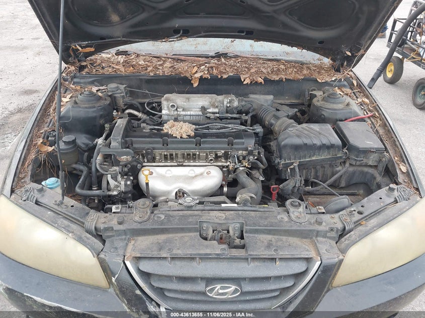 2005 Hyundai Elantra Gls/Gt VIN: KMHDN46D25U077064 Lot: 43613655