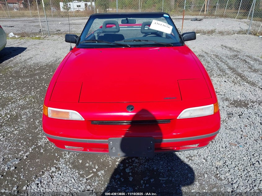 1991 Mercury Capri Xr2 VIN: 6MPTC0369M8605834 Lot: 43613656