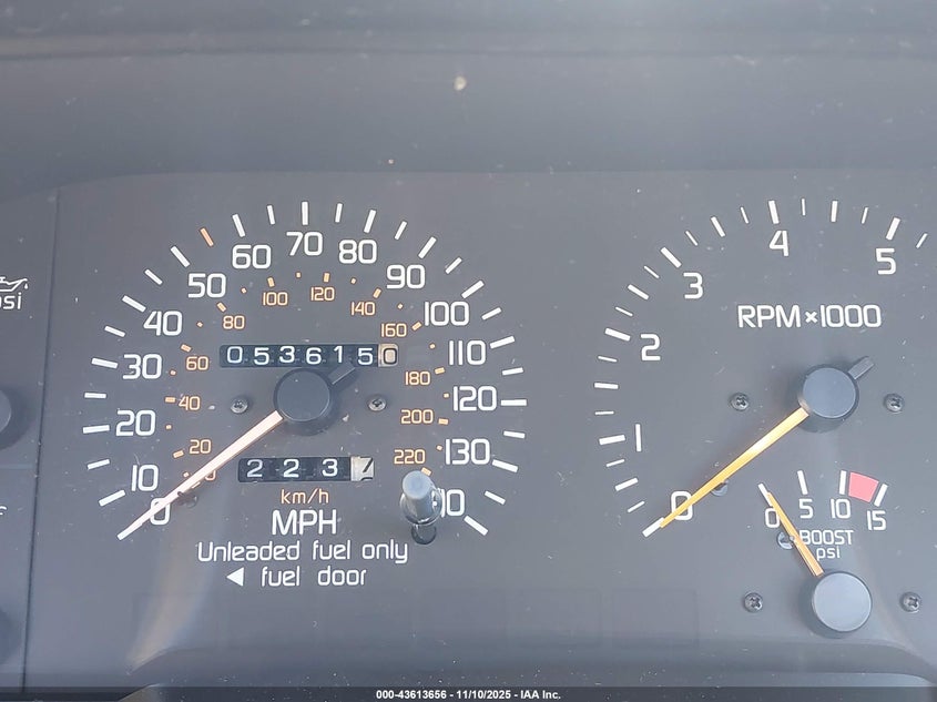 1991 Mercury Capri Xr2 VIN: 6MPTC0369M8605834 Lot: 43613656