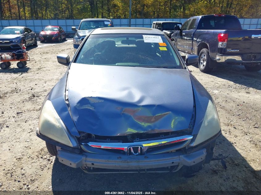 2007 Honda Accord 2.4 Ex VIN: 1HGCM56747A054393 Lot: 43613662