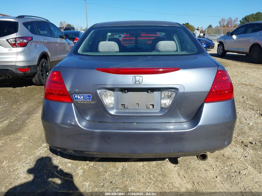 2007 Honda Accord 2.4 Ex VIN: 1HGCM56747A054393 Lot: 43613662