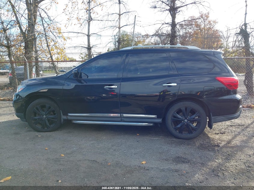 2017 NISSAN PATHFINDER PLATINUM 5N1DR2MM1HC670193