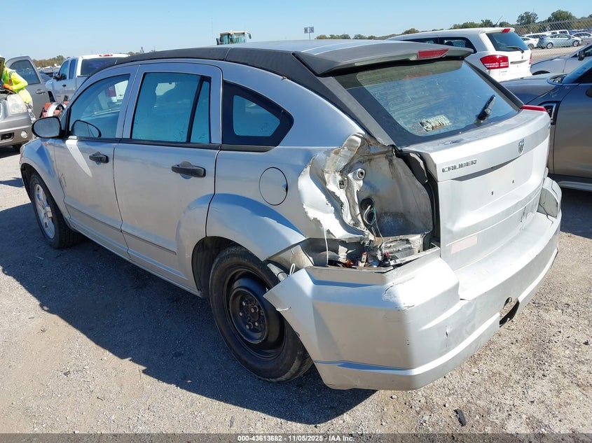 2007 Dodge Caliber Sxt VIN: 1B3HB48C57D525126 Lot: 43613682