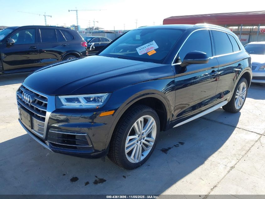 2018 AUDI Q5 2.0T PREMIUM WA1BNAFY3J2209634
