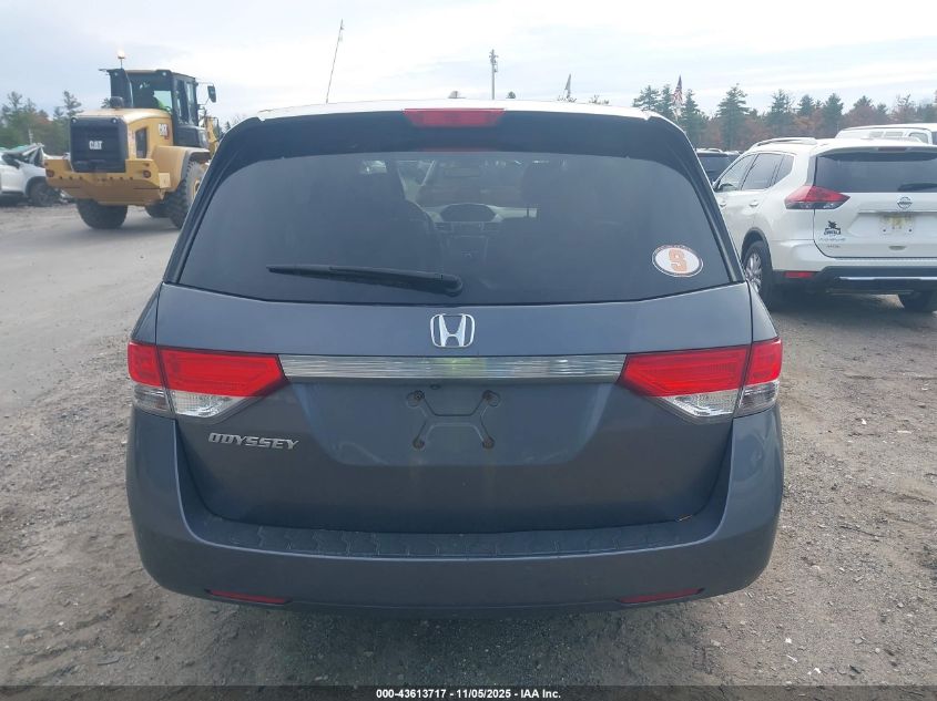 2017 HONDA ODYSSEY EX-L 5FNRL5H69HB002590
