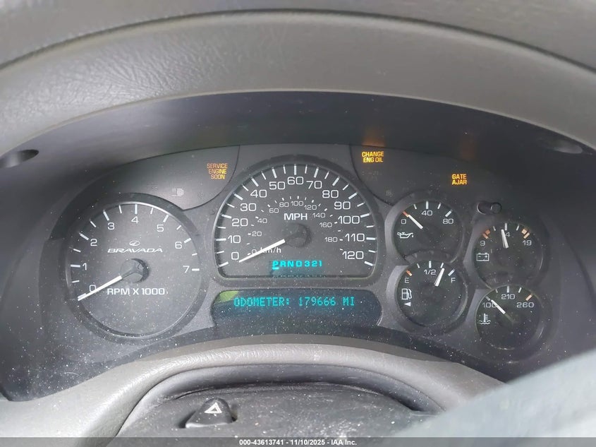 2002 Oldsmobile Bravada VIN: 1GHDT13S522134886 Lot: 43613741