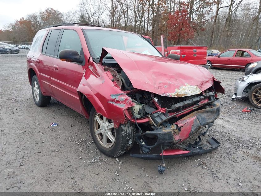 2002 Oldsmobile Bravada VIN: 1GHDT13S522134886 Lot: 43613741