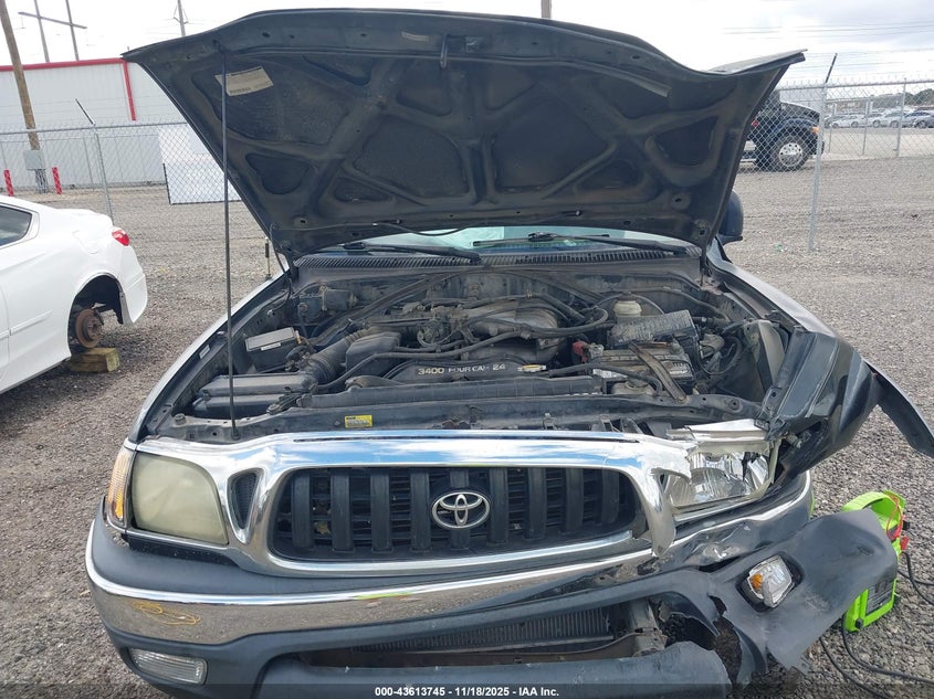 2002 Toyota Tacoma Prerunner V6 VIN: 5TEGN92N12Z008091 Lot: 43613745