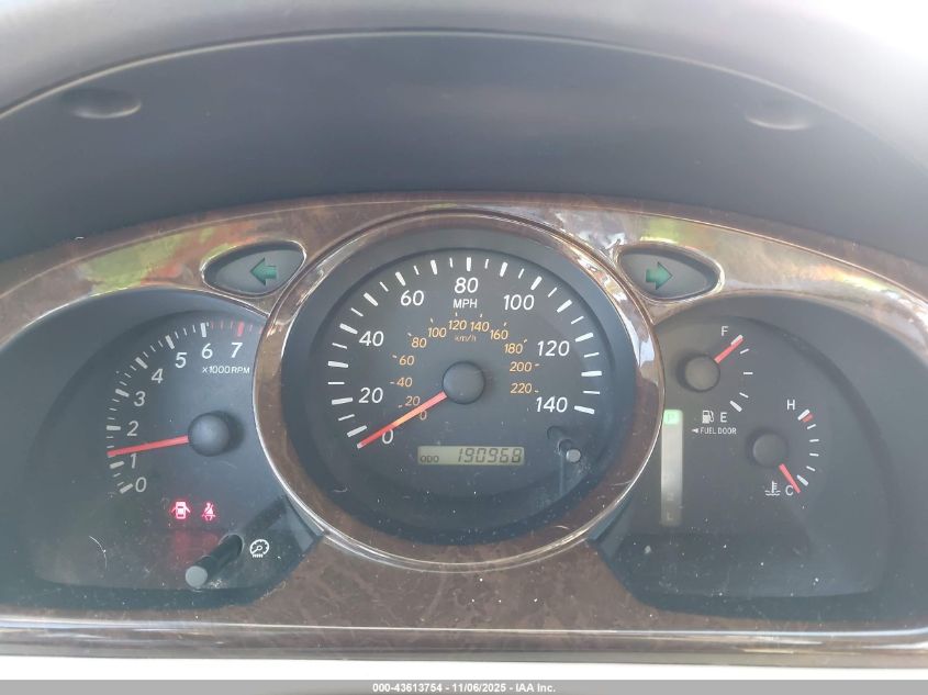 2002 Toyota Highlander Limited V6 VIN: JTEHF21A820059137 Lot: 43613754