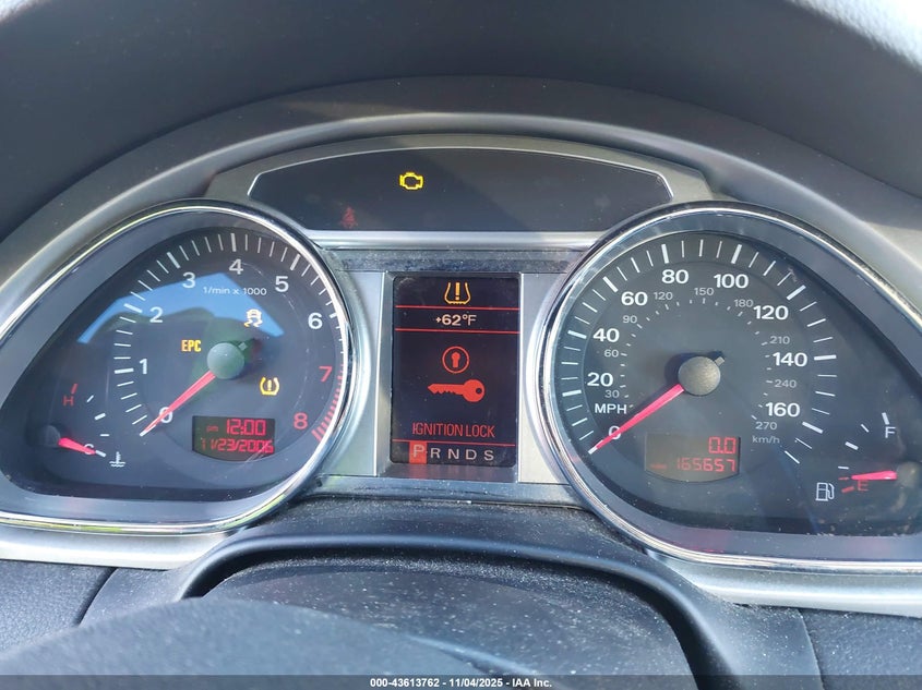 2007 Audi Q7 3.6 Premium VIN: WA1BY74L07D087572 Lot: 43613762