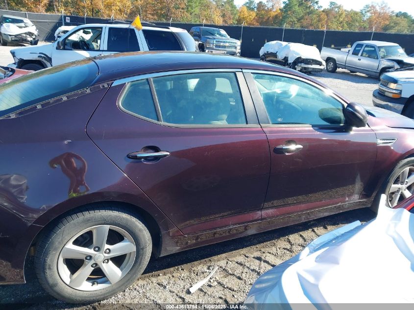 2014 Kia Optima Lx VIN: 5XXGM4A75EG269994 Lot: 43613794