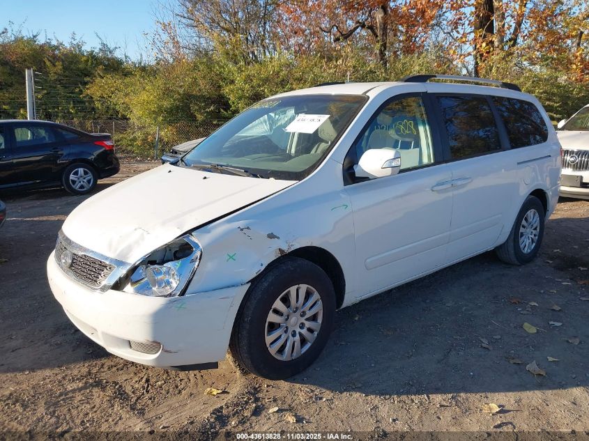 2012 Kia Sedona Lx VIN: KNDMG4C71C6483173 Lot: 43613828