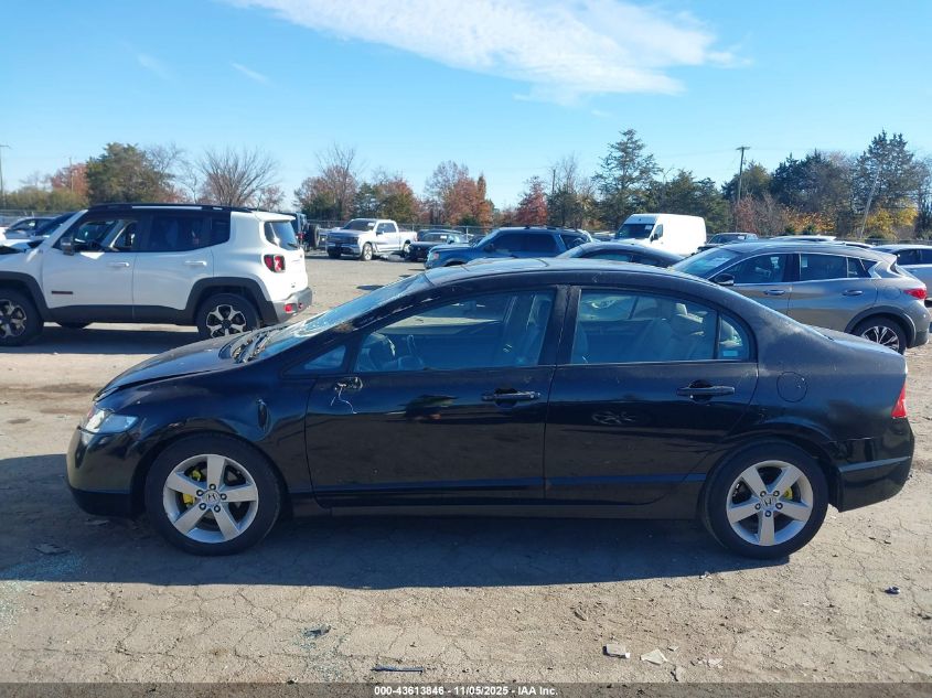 2008 Honda Civic Exl VIN: 2HGFA16908H503829 Lot: 43613846