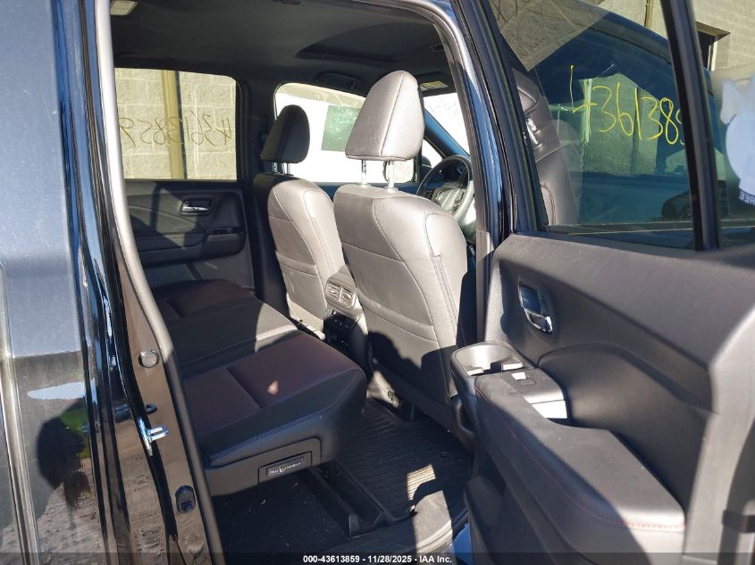 2025 Honda Ridgeline Black Edition VIN: 5FPYK3F84SB040055 Lot: 43613859