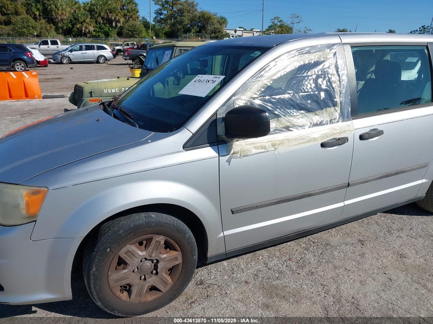 2012 Dodge Grand Caravan Se/Avp VIN: 2C4RDGBG0CR269169 Lot: 43613870