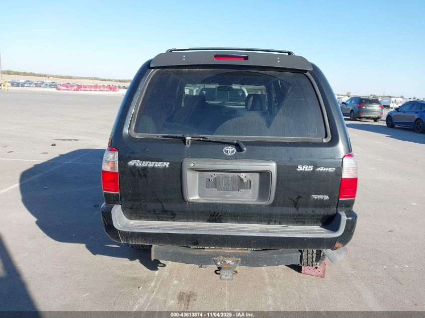 2000 Toyota 4Runner Sr5 V6 VIN: JT3HN86R4Y0264489 Lot: 43613874